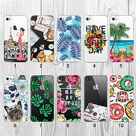 Силіконовий чохол із малюнком для Apple iPhone 4/4S (new collection)
