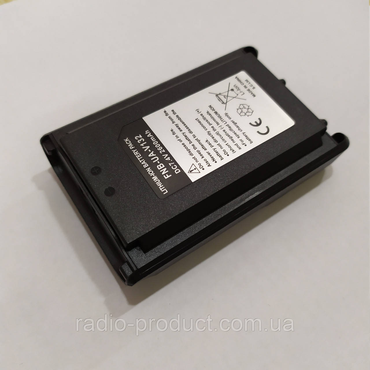 Акумулятор FNB-UA-V132 (FNB-V132) для радіостанцій Vertex і Motorola