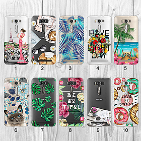Силіконовий чохол з малюнком для Asus Zenfone 2 Laser ZE500KL (new collection)