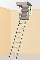 Чердачная лестница Bukwood ECO Metal Mini 90х80, 90х90, 100х80, 100х90