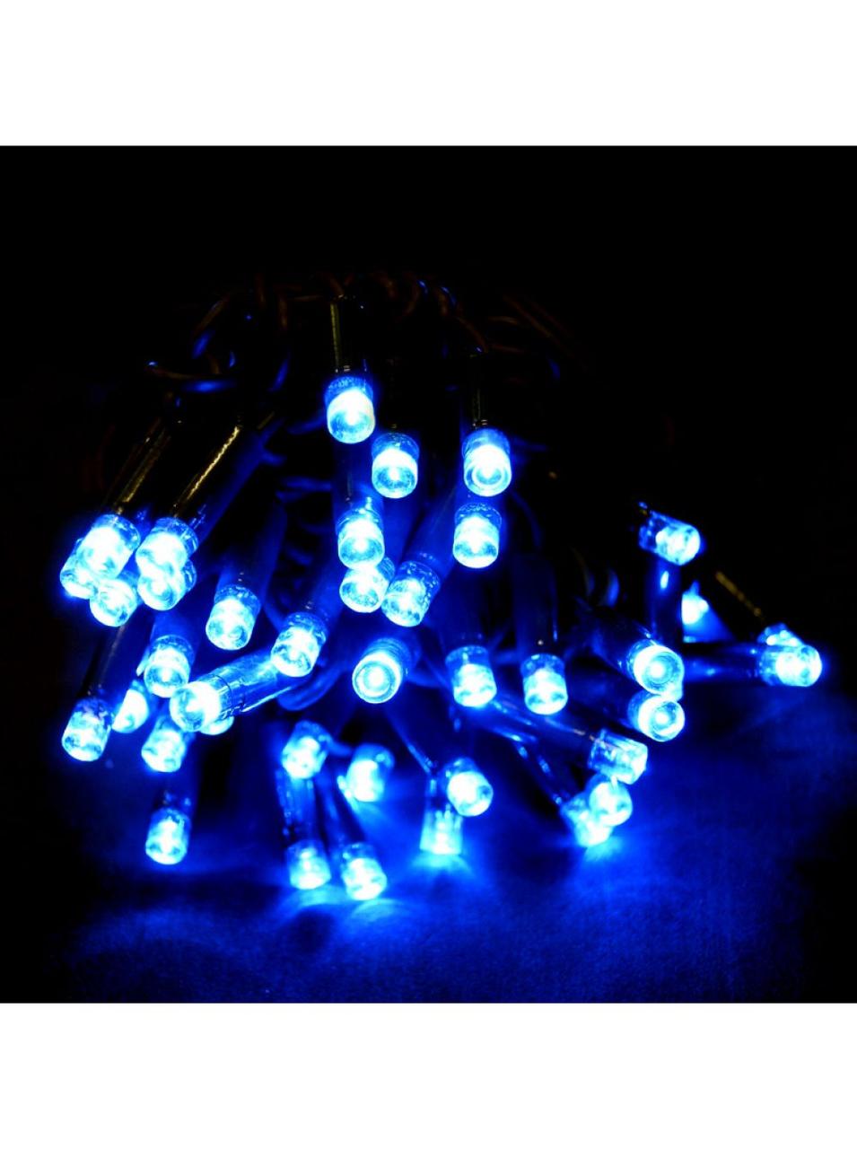 Гірлянда на 300 LED синя, фото 1