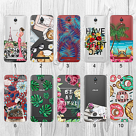 Силіконовий чохол із малюнком для Asus Zenfone C (new collection)