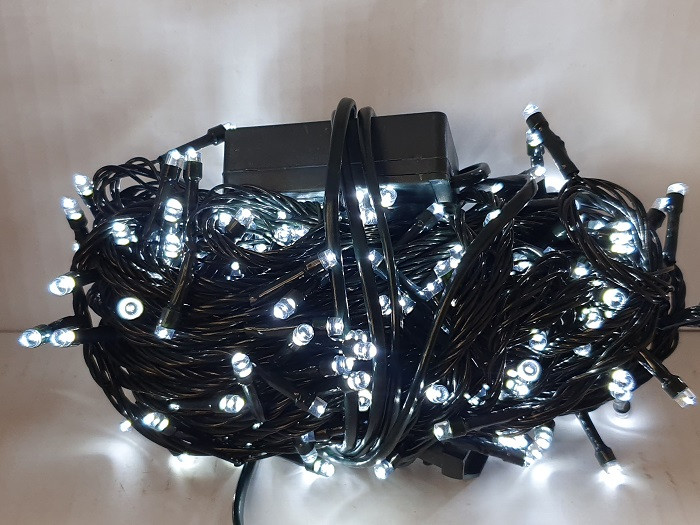 Гірлянда на 300 LED біла, фото 1
