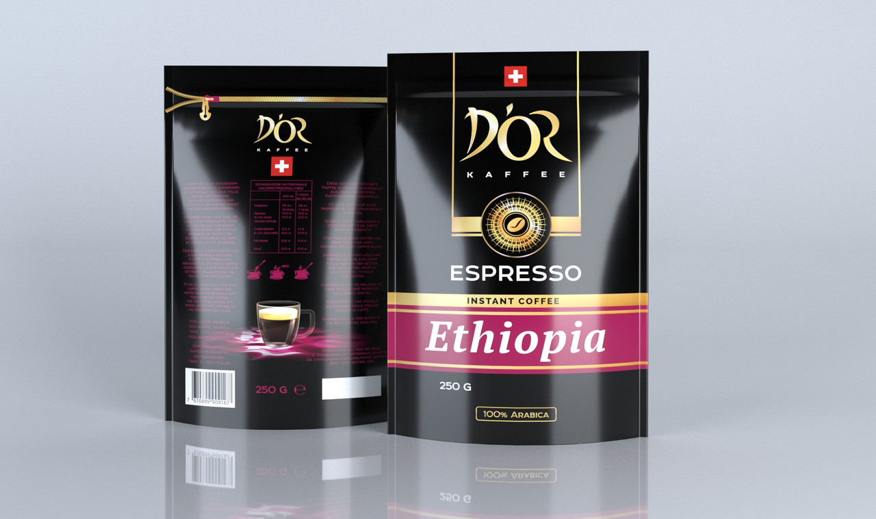 DOR Espresso Ethiopia 250 г розчинний
