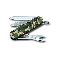 Нож Victorinox Classic Sd 58 мм 7 функций Камуфляж (0.6223.94) оригинальный