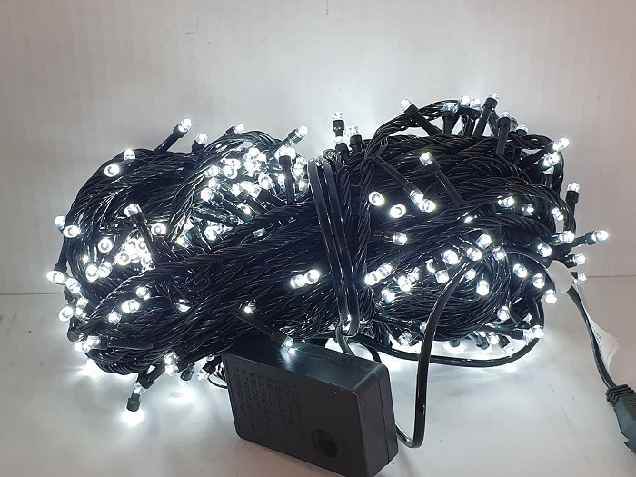 Гірлянда на 500 LED біла, фото 1