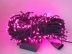 Гірлянда на 500 LED рожева