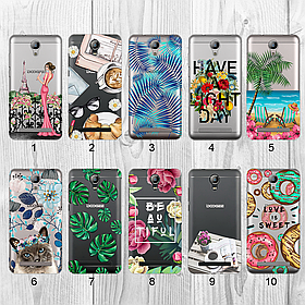 Силіконовий чохол із малюнком для Doogee X7 / X7 Pro (new collection)