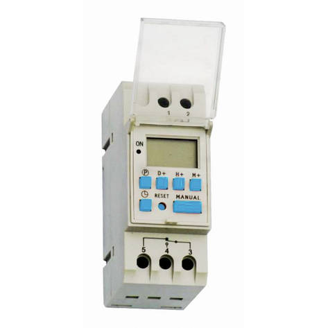 Таймер астрономічний Т15-AS цифровий 20А 230В з акумулятором Electro, фото 1