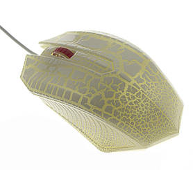 Комп'ютерна миша RIAS X10 провідна USB White (4_503980194)