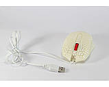 Комп'ютерна миша RIAS X10 провідна USB White (4_503980194), фото 4