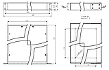 Корпус металевий 1U-370S в 19" стійку Rack 430х370х44, фото 10