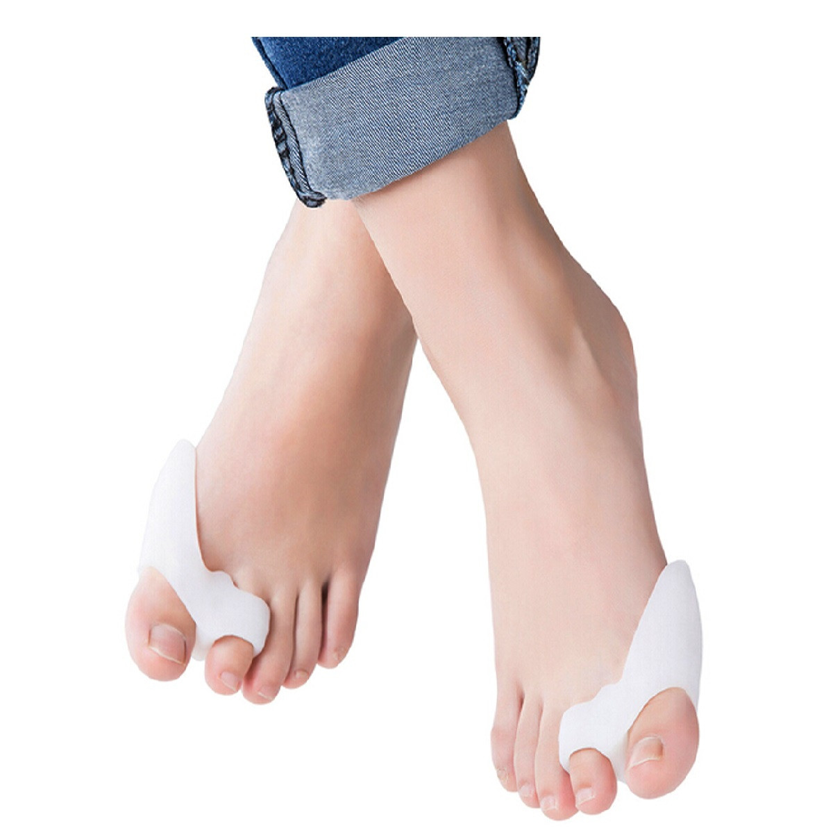 Протектор кісточки на нозі і міжпальцевих перегородки, великий і другий палець на нозі (пара-2 шт.).