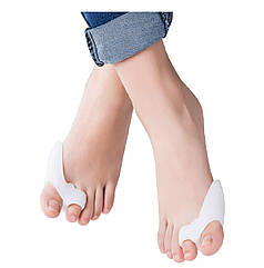 Протектор кісточки на нозі і міжпальцевих перегородки, великий і другий палець на нозі (пара-2 шт.).