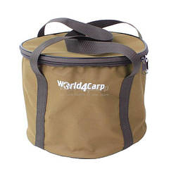 Відро м'яке з кришкою World4Carp SOFT BUCKET COYOTE 14л