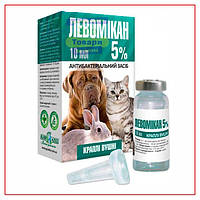 Краплі вушні Левомікан 5% 10 мл (O.L.KAR)