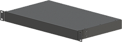 Корпус металевий 1U-260S в 19" стійку Rack 430х260х44