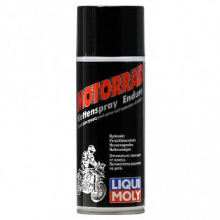 Спрей для привідного ланцюга мотоциклів 400мл Liqui Moly MOTORRAD KETTENSPRAY ENDURO Олива для техобслуговування силових ланцюгів