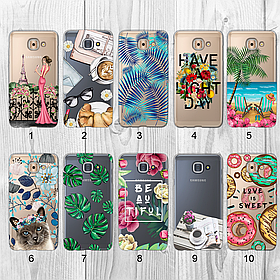 Силіконовий чохол з малюнком для Samsung Galaxy J7 Max 2017 G615F (new collection)