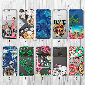 Силіконовий чохол із малюнком для Google Pixel XL (new collection)