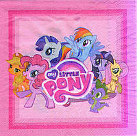 Салфетки бумажные "Литл Пони, My Little Pony" 20шт/уп