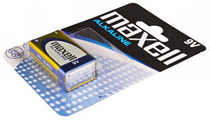 Батарейка Maxell Alkaline 9V/6F22