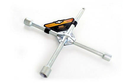 Ключ балонний (хрестовина) СИЛА (202620) посилений 17х19х21х1/2"