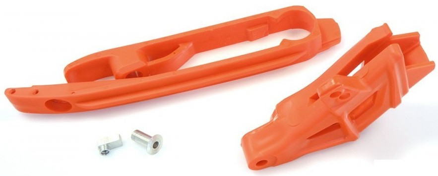 Ремонтний комплект Polisport Chain guide + swingarm slider for KTM/Husqvarna помаранчевий
