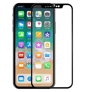 Захисне скло 5D Premium для iPhone X / Xs / 11 Pro Black, фото 1