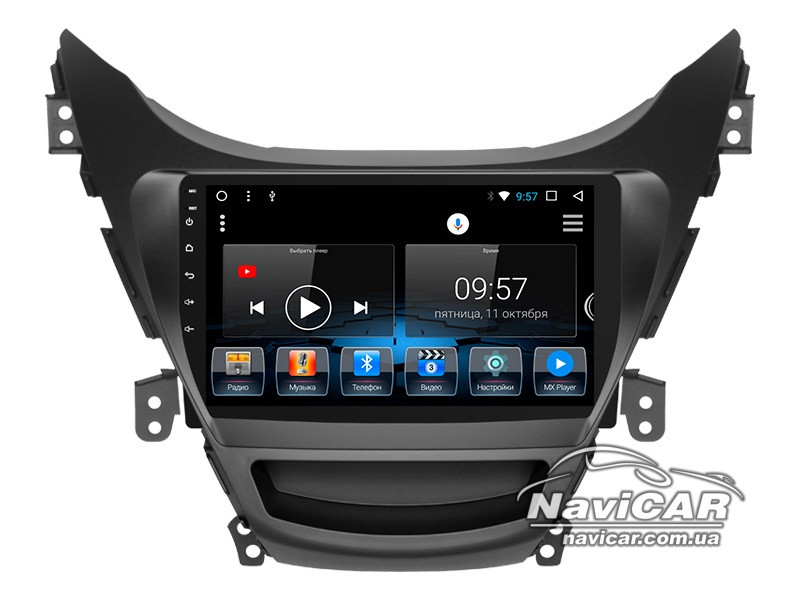 Штатна магнітола для Hyundai Elantra 2012-2014 на Android