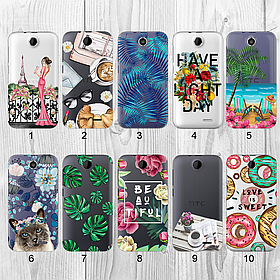 Силіконовий чохол із малюнком для HTC Desire 310 (new collection)