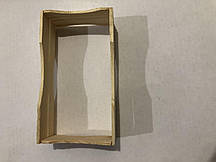 Рамка для сотового меду 125х68х35 6 шт мінірамка для секційного меду комплект рамок для вуликів