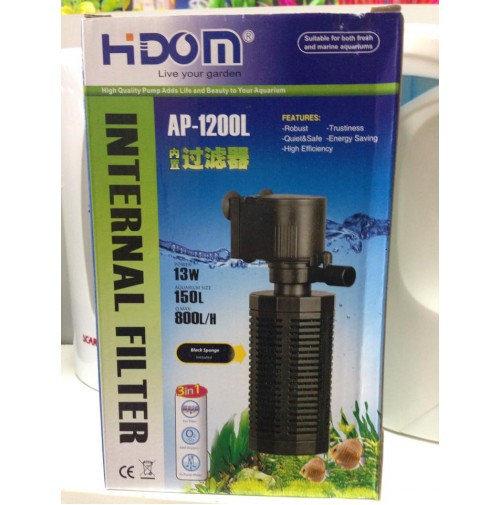 Внутрішній фільтр в акваріум Hidom Ap-1200L (до 150 л)