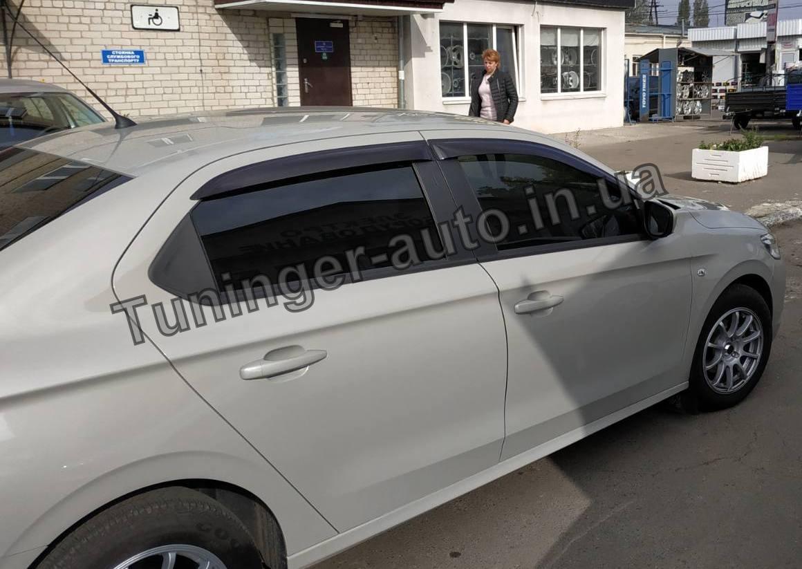 Вітровики, дефлектори вікон Peugeot 301 2012- /Citroën C-Elysée 2012- (Anv)