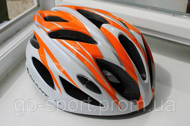 Шолом велосипедний Giant orange