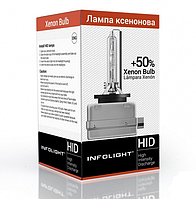 Ксенонова лампа D1S 5000К Infolight (+50%) штатна ксенонова лампа