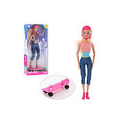 Лялька з аксесуарами Defa Lucy "Скейтбордистка" / Defa Lucy ( 8375 )