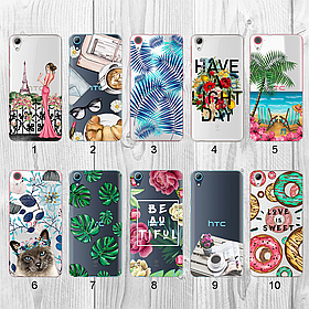 Силіконовий чохол із малюнком для HTC Desire 826 (new collection)