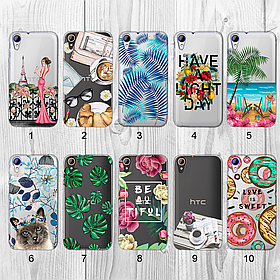 Силіконовий чохол із малюнком для HTC Desire 830 (new collection)