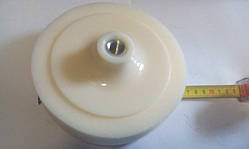 Поролоновий круг полірувальний 150 мм білий на різьбі М14