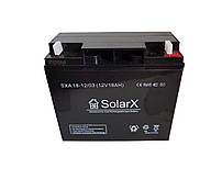 Акумулятор SolarX SXA 18-12 (12V 18Ah)