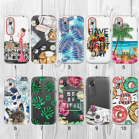 Силіконовий чохол із малюнком для HTC Desire U t327w (new collection)