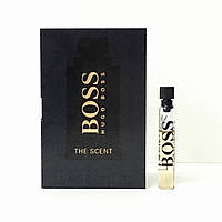 Оригинальный пробник Hugo Boss Boss The Scent for Him 1,5ml мужские духи, дневной пряный фужерный аромат