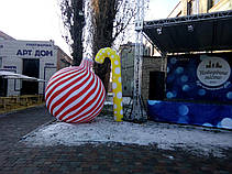 Новорічний надувний льодяник 3,5 м, фото 6