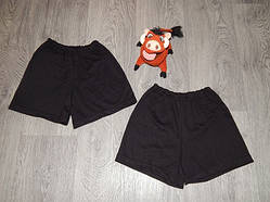 Шорти дитячі чорні, 100% бавовна без синтетики.Дитячі шорти та футболки з іменами для садків