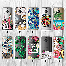 Силіконовий чохол із малюнком для HTC One M9 Plus (new collection)