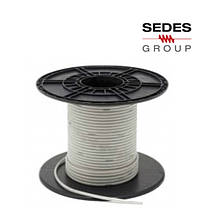 Гріючий кабель (тен) силікон Sedes Group 351048527 (230V / 30Wt/m / 6.5*4.5 mm)