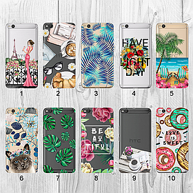 Силіконовий чохол із малюнком для HTC One X9 (new collection)