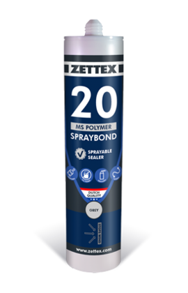 Полимер Zettex Spraybond MS Polymer 20 Серый, 290 мл (497113) - фото 1 - id-p1067829560