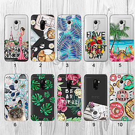Силіконовий чохол із малюнком для HTC One X10 (new collection)